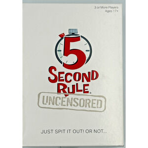 5 Second Rule Game " Just Spit It Out" Uncensored Game by‎ Play Monster